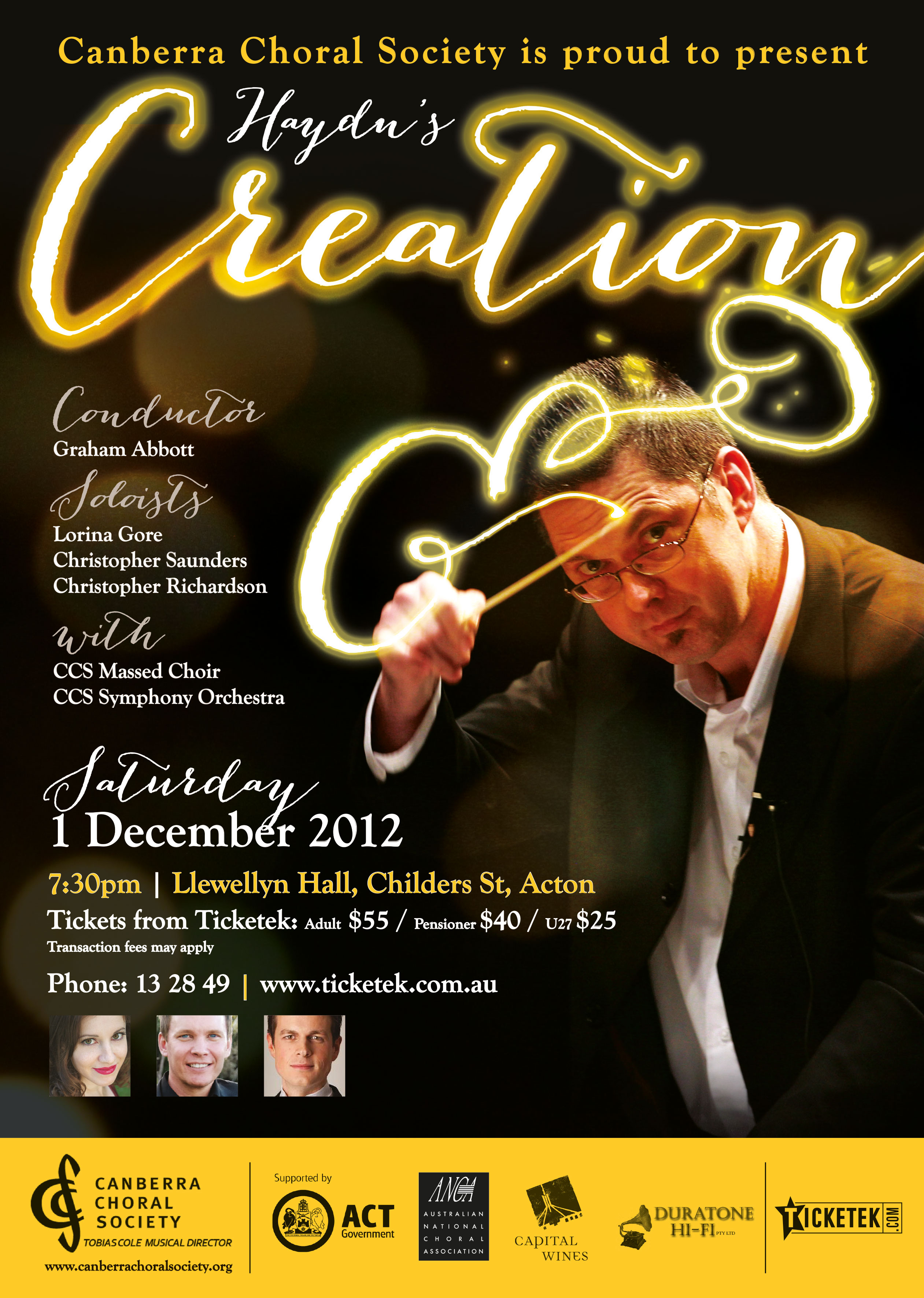 Creation 2012 poster